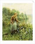 Fishing on a Spring Day by Daniel Ridgway Knight