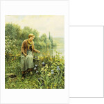 Fishing on a Spring Day by Daniel Ridgway Knight