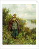 An Autumn Stroll by Daniel Ridgway Knight