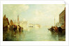 The Grand Canal, 1887 by Thomas Moran