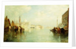 The Grand Canal, 1887 by Thomas Moran