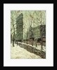The Flatiron Building by Ernest Lawson