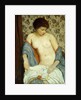 Nude with Blue Kimono by Rae Sloan Bredin