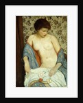Nude with Blue Kimono by Rae Sloan Bredin