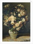 Roses in a Vase by Jacques-Emile Blanche