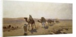 An Arab Caravan, 1903 by Ludwig Hans Fischer