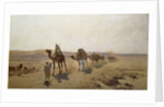 An Arab Caravan, 1903 by Ludwig Hans Fischer