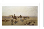 An Arab Caravan, 1903 by Ludwig Hans Fischer