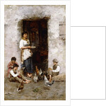 Mealtime; Il Pasto by Giuseppe Zannoni