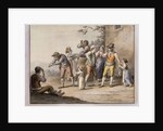 Neopolitans gesturing to a Deaf Mute Person; Gesti Mutoloparlanti Napolitani, 1815 by Saviero Xavier della Gatta