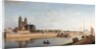 Magdeburg on the banks of the River Elbe - View from the East to the West; Magdeburg an der Elbe; Ansicht von Ost nach West, 1853 by Johann Philipp Eduard Gartner