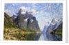 Hardanger Fjord, Norway by Adelsteen Normann