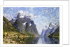 Hardanger Fjord, Norway by Adelsteen Normann