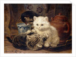Afternoon Tea by Henriette Ronner-Knip