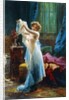 The Boudoir by Hans Zatzka