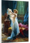 The Boudoir by Hans Zatzka