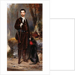 A Huntsman with a Dog, 1876 by Charles Edouard Boutibonne