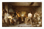 The Blacksmith's Forge by Paul Soyer