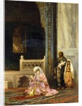 A Turkish Lady Praying in the Green Mosque, Bursa, 1878 by Stanislaus von Chlebowski