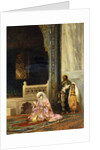 A Turkish Lady Praying in the Green Mosque, Bursa, 1878 by Stanislaus von Chlebowski