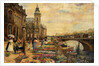 A Flower Market on the Seine by Ulpiano Checa y Sanz