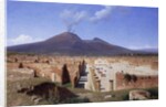 Vesuvius from Pompei, 1883 by Louis Spangenberg