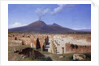 Vesuvius from Pompei, 1883 by Louis Spangenberg