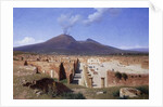 Vesuvius from Pompei, 1883 by Louis Spangenberg