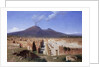 Vesuvius from Pompei, 1883 by Louis Spangenberg
