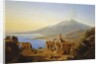 Teatro Greco, Taormina, with Etna beyond, 1852 by Karl Robert Kummer
