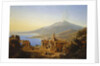 Teatro Greco, Taormina, with Etna beyond, 1852 by Karl Robert Kummer