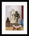 A Sculptor's Studio by Wilhelm Andersen