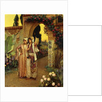 In the Garden of the Harem by Rudolphe Ernst