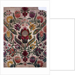 A Full-colour Cartoon of Tapestry, Silk or Wallpaper, c.1830-40 by English School