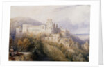Heidelburg, The Palace of the Electors of the Palatinate, 1832 by David Roberts