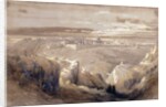 Jerusalem from the Road leading to Bethany by David Roberts