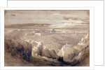 Jerusalem from the Road leading to Bethany by David Roberts