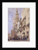 The Gate of Metwaley, Cairo, 1838 by David Roberts