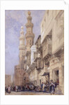 The Gate of Metwaley, Cairo, 1838 by David Roberts