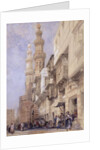 The Gate of Metwaley, Cairo, 1838 by David Roberts