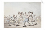 The Boxing Match by Thomas Rowlandson