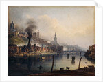 A View of Newcastle from the River Tyne, c.1810 by English School
