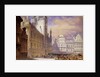 The Hotel de Ville, Brussels, 1856 by William Callow