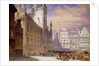 The Hotel de Ville, Brussels, 1856 by William Callow