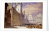 The Hotel de Ville, Brussels, 1856 by William Callow