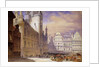 The Hotel de Ville, Brussels, 1856 by William Callow