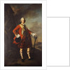 Portrait of John Campbell, 4th Earl of Loudon, in the uniform of his regiment, known as Loudon's Highlanders, 1747 by Allan Ramsay