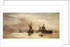 The First Battle Squadron leaving the Forth for the Battle of Jutland, 1917 by William Lionel Wyllie