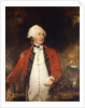 Portrait of General James Pattison three-quarter-length, in Military Uniform, Holding a Document, a Battle in Progress Beyond by Thomas Lawrence