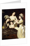 Group Portrait of Mary, Charlotte, Caroline and Eliza, daughters of Christopher and Anne Gullett, by John Opie